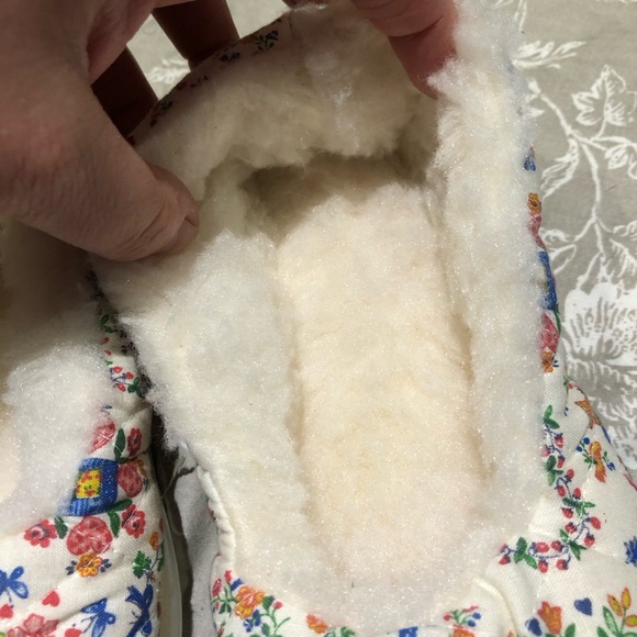 New Vintage Dearfoams slippers medium 6.5 7 7.5 70’s 80’s - Picture 2 of 6